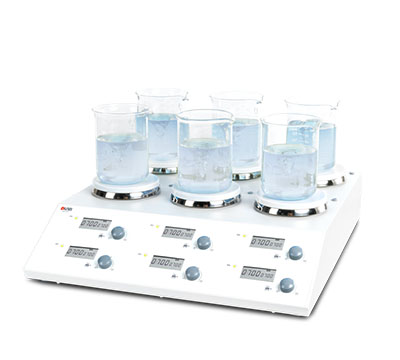 北京大龍MS-M-S6  LCD數控六通道磁力攪拌器